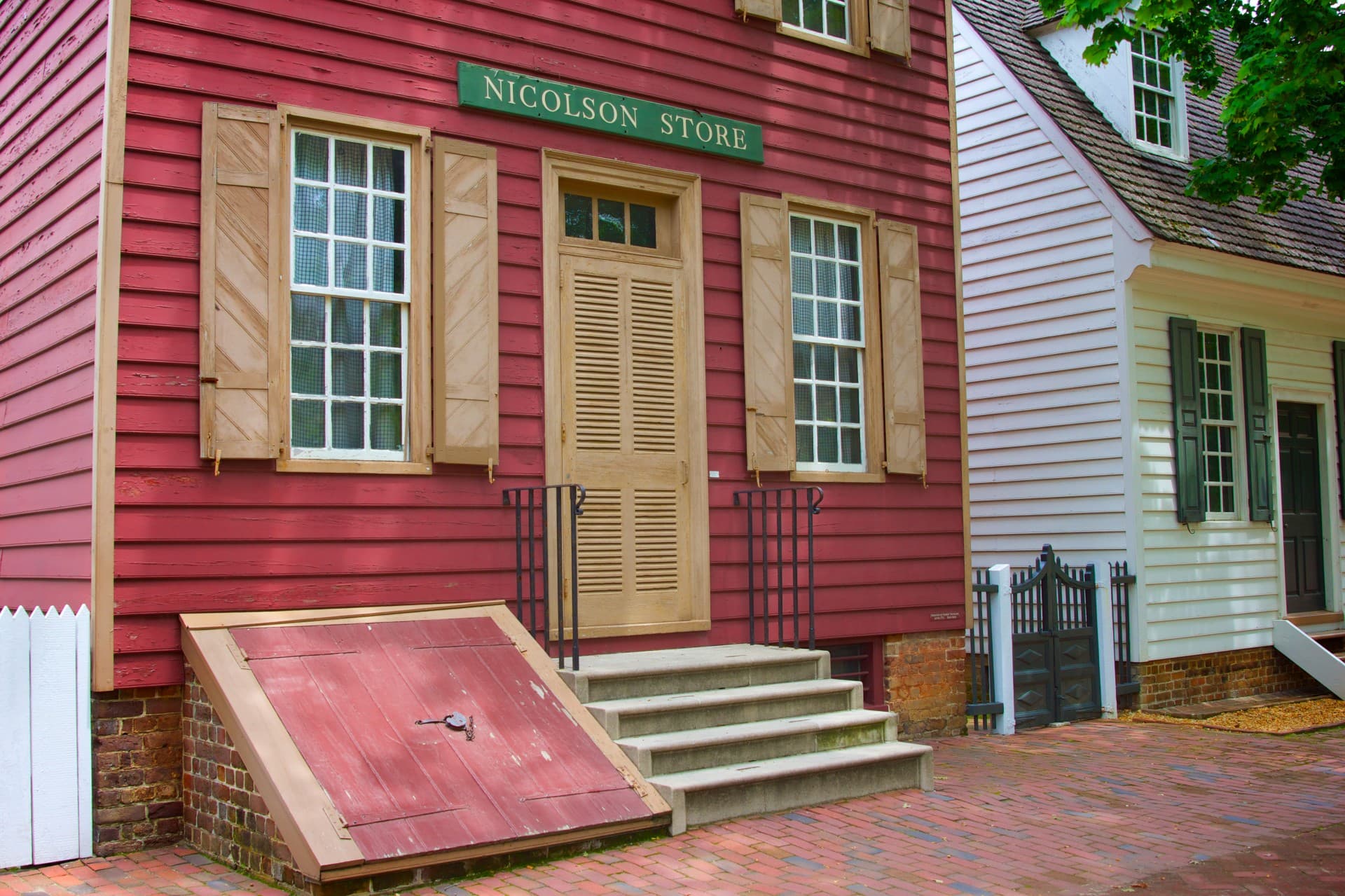 A historic local storefront